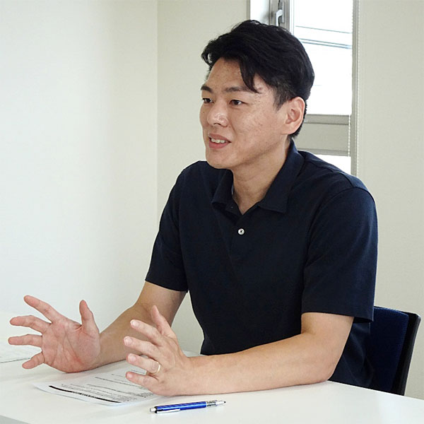 写真:株式会社ジェイアンドシー 室長 越智さま