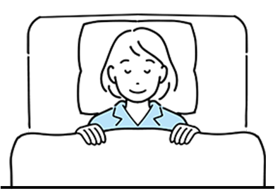 マットレスの下に敷くだけのカンタン設置