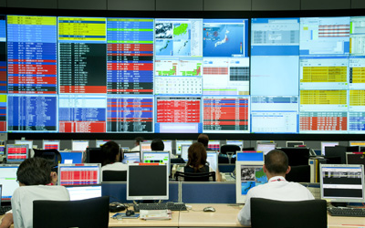 写真:常時監視体制[イメージ]