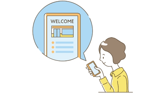 施設の情報をお届けできる