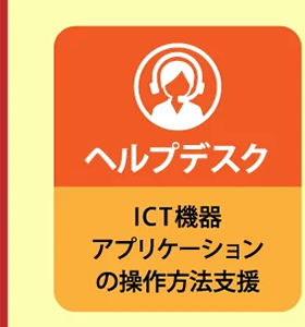 ヘルプデスク ICT機器アプリケーションの操作方法支援