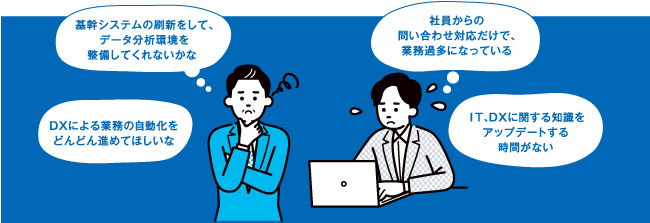 情シス業務の支援とビジネスのDX支援で、事業の成長に貢献