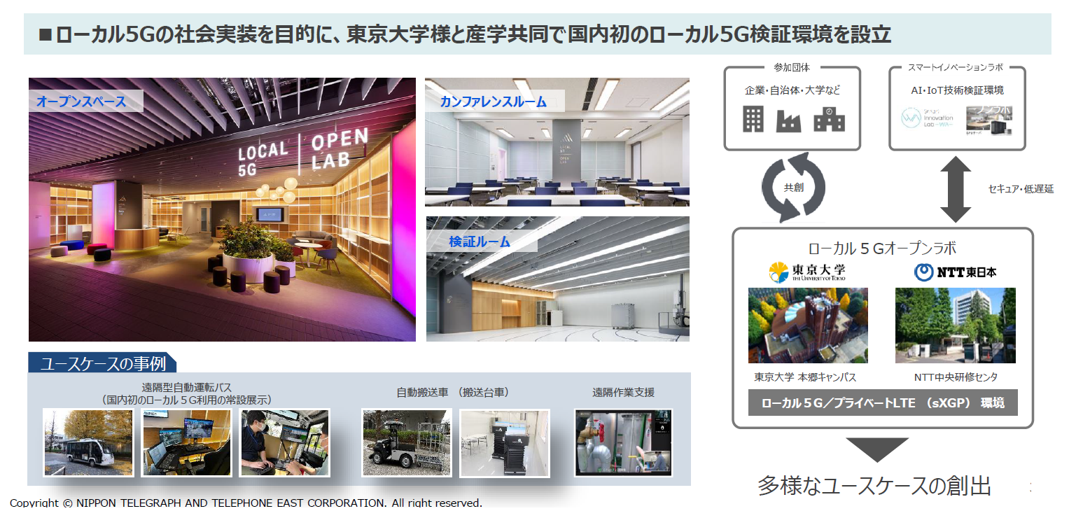 ユースケースの事例：遠隔型自動運転バス、自動搬送車（搬送台車）、遠隔作業支援